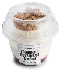 Yoghurt Boysenbær&Musli 200g Bakehuset