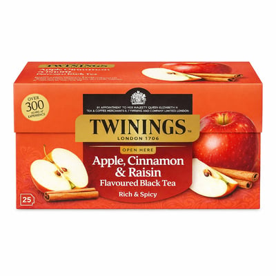 Twinings Apple, Cinnamon & Raisin Flavoured Black Tea