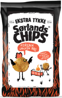 Sørlandschips Sommer&Korean Bbbq 180g