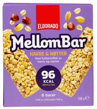 Mellombar Havre&Nøtter 138g Eldorado