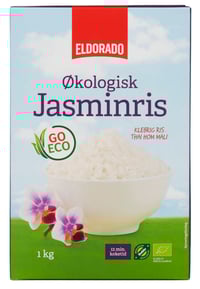 Jasminris Økologisk 1kg Eldorado