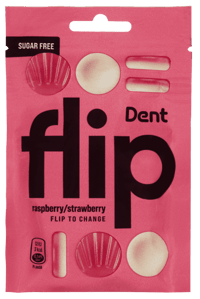 Dent Flip Raspberry & Strawberry 30g