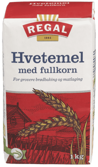 Regal Fullkorn Hvetemel 1kg