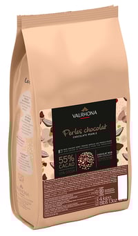 Mørke Sjokolade Perler 4kg Valrhona