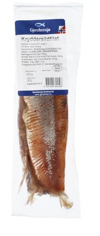 Kryddersildfilet Vac Gjendemsjø Fisk