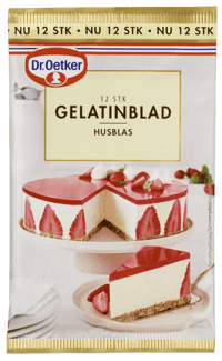 Dr. Oetker Gelatinblader 20g