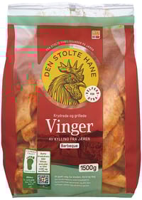 Dsh Grillede Kyllingvinger 1500g