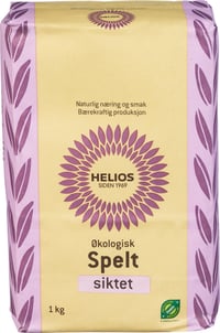 Økolog Spelt Siktet 1kg Helios