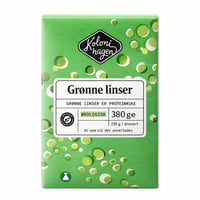 Økologiske grønne linser i lake
