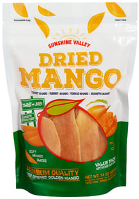 Tørket Mango 400g Sunshine Valley