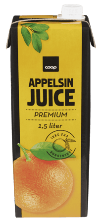 Coop Premium Appelsinjuice 1,5l