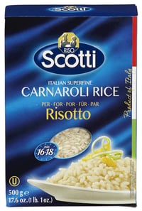 Risotto Carnaroli 500g Riso Scotti