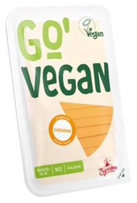 Go'Vegan Cheddar skivet 200g Synnøve