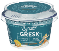 Synnøve Gresk Mango & Fersken Laktosefri