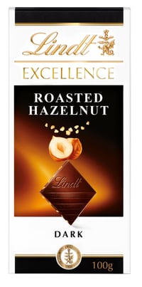 Excellence Hasselnøtt Mørk Sjoko 100g
