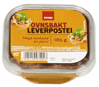 Coop Ovnsbakt Leverpostei 185g