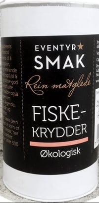 Fiskekrydder Økologisk 20g Eventyrsmak