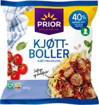 Kjøttboller Av Kylling 630g Prior