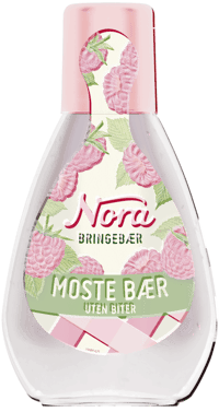 Nora Squeezy Bringebærsyltetøy 425g