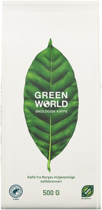 Green World Økologisk Proff Finmalt 12x500g Kaffe Utz Ip