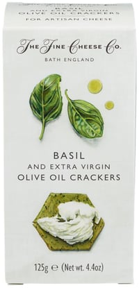 Crackers m/Basilikum 125g Fine Cheese
