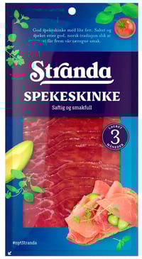 Spekeskinke 80g Stranda