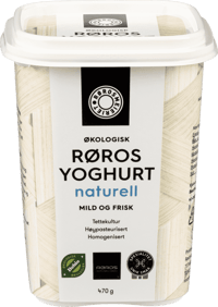Rørosmeieriet Yoghurt Naturell Økologisk 470ml