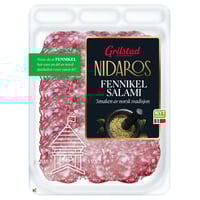 Nidaros Salami m/Fennikel 80g Grilstad