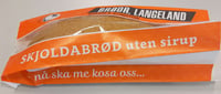 Skjoldabrød u/Sirup 750g Brødr.Langeland