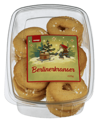 Coop Berlinerkranser 220g