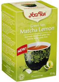Yogi Matcha Lemon Te Økologisk 17ps