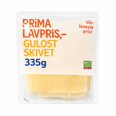 Prima lavpris gulost skivet 23 % fett