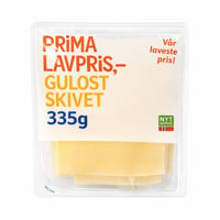 Prima lavpris gulost skivet 23 % fett