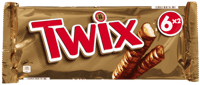 Twix 6pk 300g
