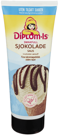 Diplom-Is Sjokoladesaus uten Sukker 275g
