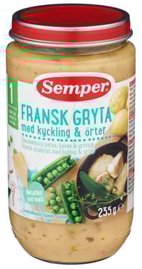Semper Fransk Gryta med Kyckl & Örter 1 År