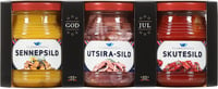 Sennepsild 190g Glass Sildakongen