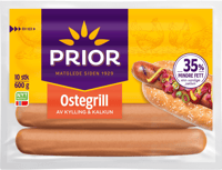 Prior Ostegrill Kylling/Kalkun 600g