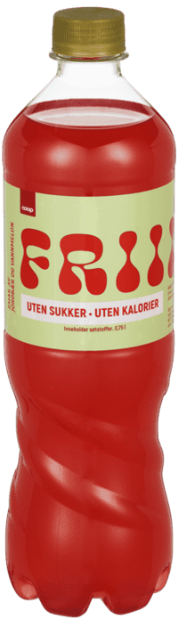 Coop Frii Jordbær & Vannmelon 0,75l