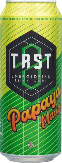 Tørst Energidrikk Papaya Sukkerfri 0,5l boks