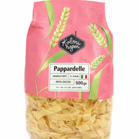 Økologisk pappardelle tørket pasta