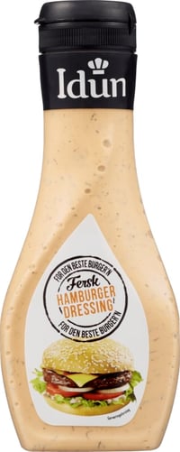Hamburgerdressing Fersk 252g Idun