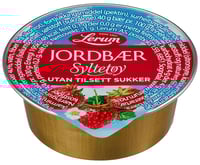 Jordbærsyltetøy Original Utan Tilsett Sukker Kuvert 100/21g