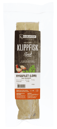Kaikanten Klippfisk Ryggfilèt Loin