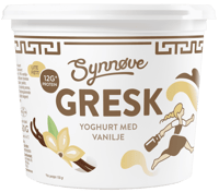 Synnøve Gresk Yoghurt Vanilje 750g