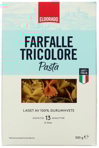 Farfalle Tricolore 500g Eldorado