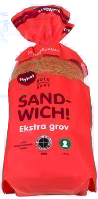 Sandwich Ekstra Grov 740g Mesterbakeren
