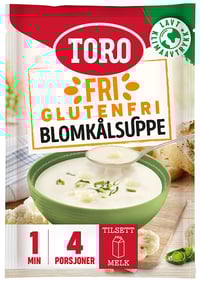 Blomkålsuppe glutenfri 51g Toro