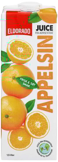 Appelsinjuice 1,5l Eldorado