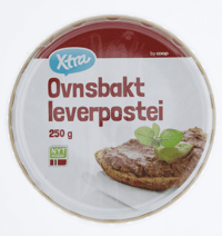 X-tra Ovnsbakt Leverpostei 250g